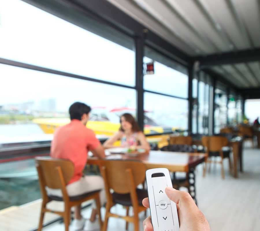 SOMFY - TERRACE AND EXTERIOR