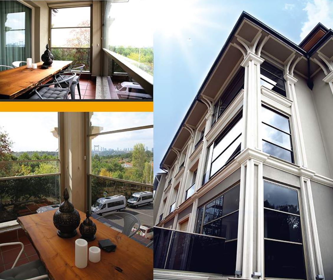 FENSTER YAPI - REHAU ALUMINIUM CLASSIC GUILLOTINE WINDOW